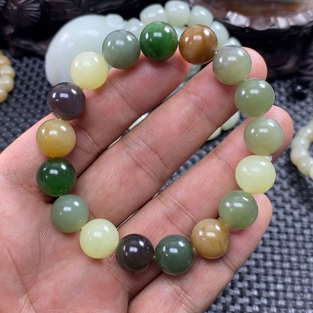 和田玉手链未镶嵌