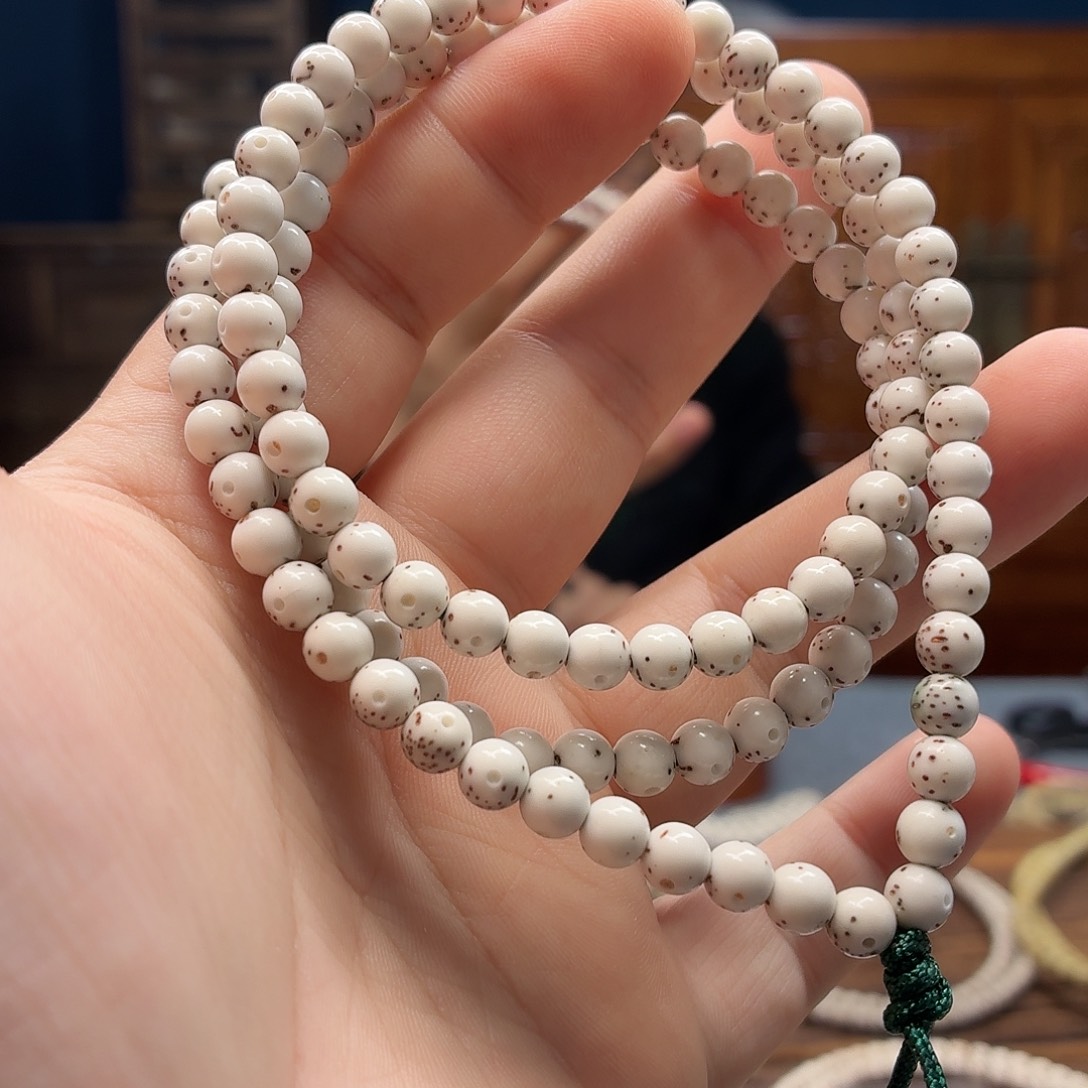 吊坠星月菩提卡6圆珠 高货大留白 72号