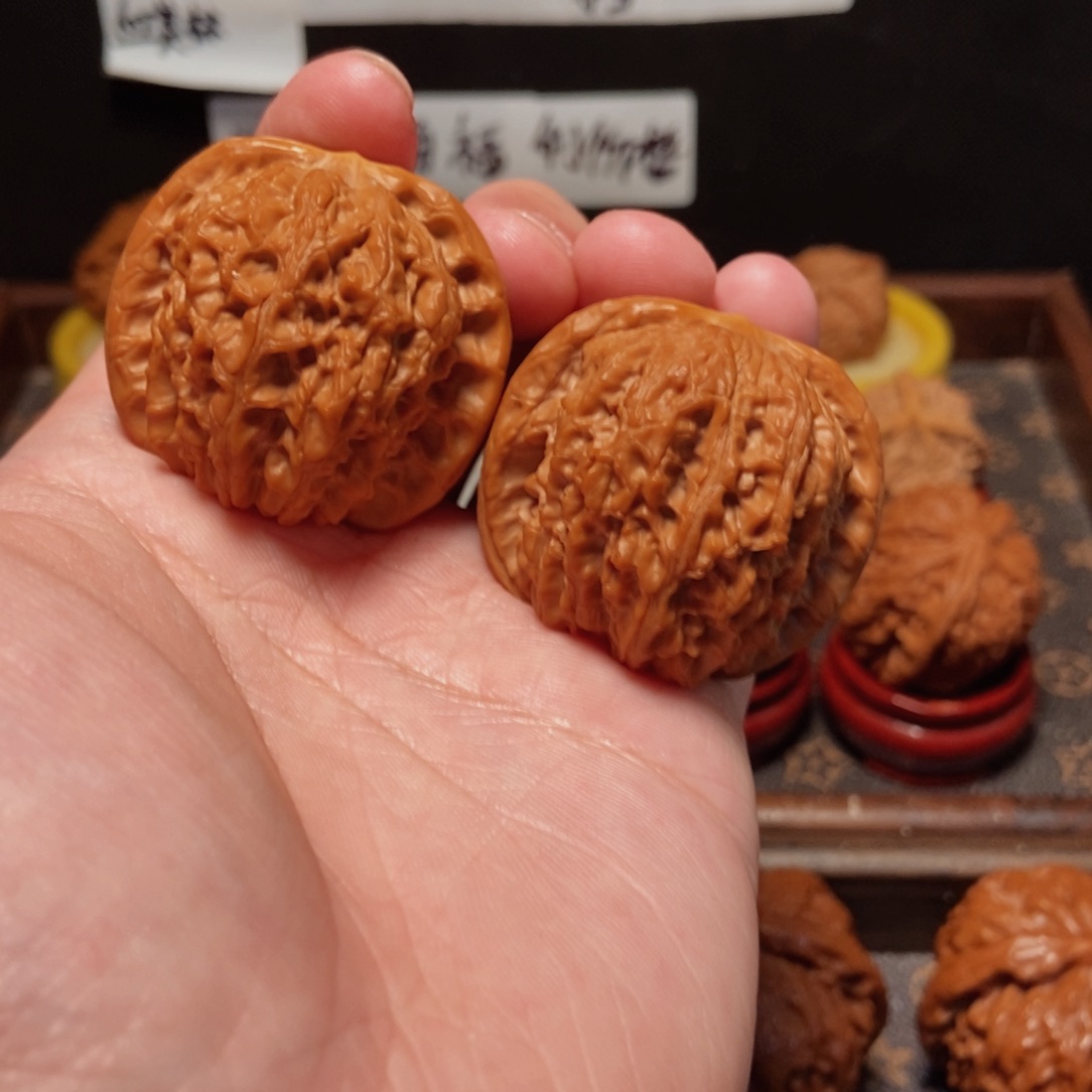 吊坠文玩核桃血麒麟42尺223