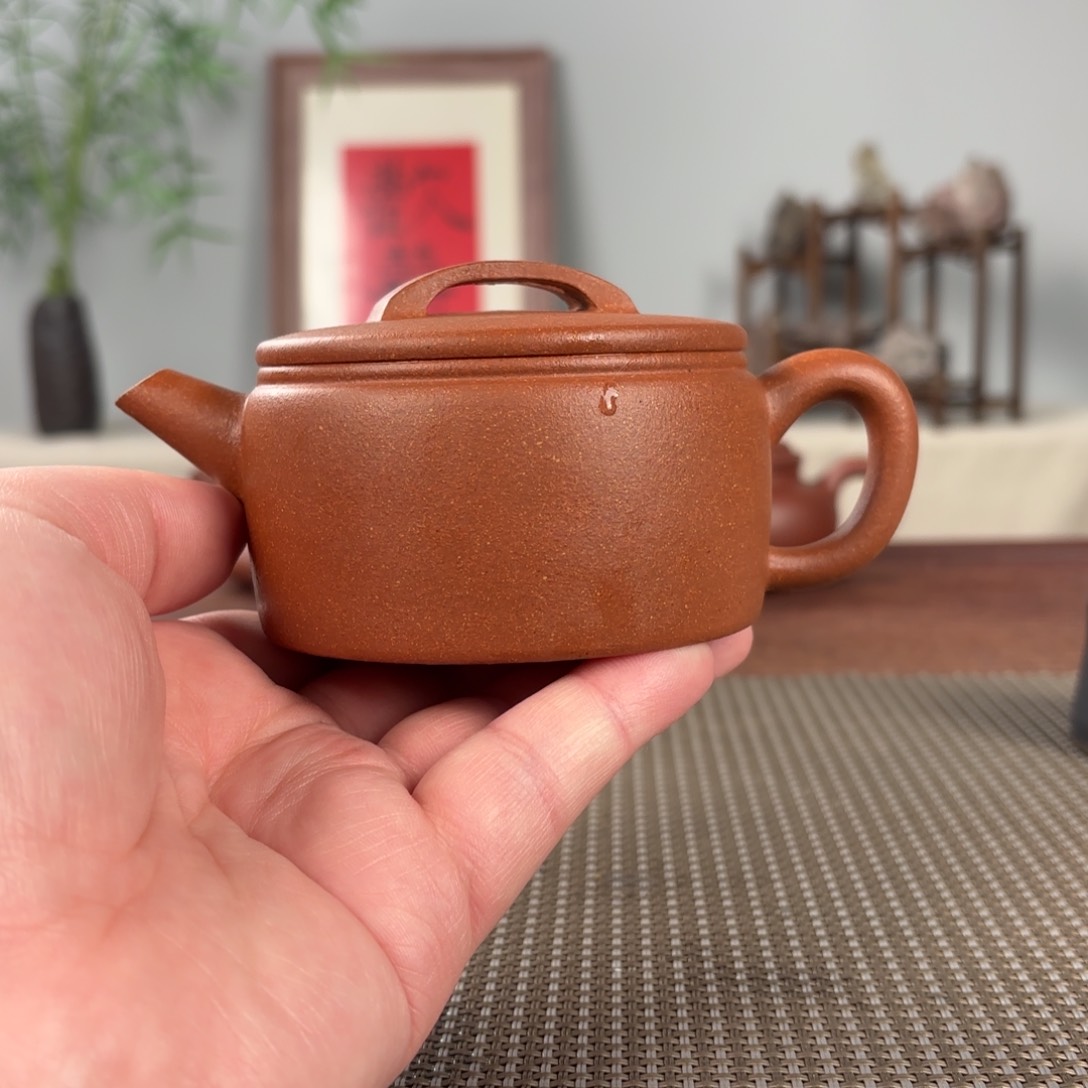 紫砂茶壶黄龙山原矿紫砂壶200