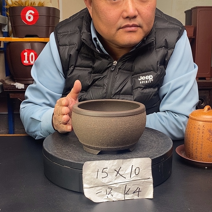 花盆紫砂货号一只