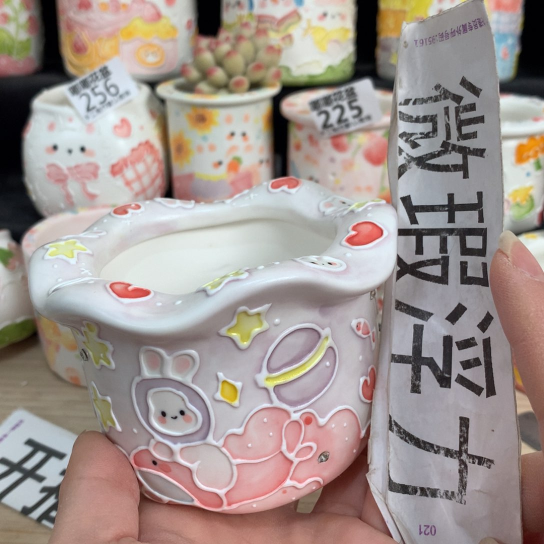 紫砂花盆391 嘟嘟嘟嘟