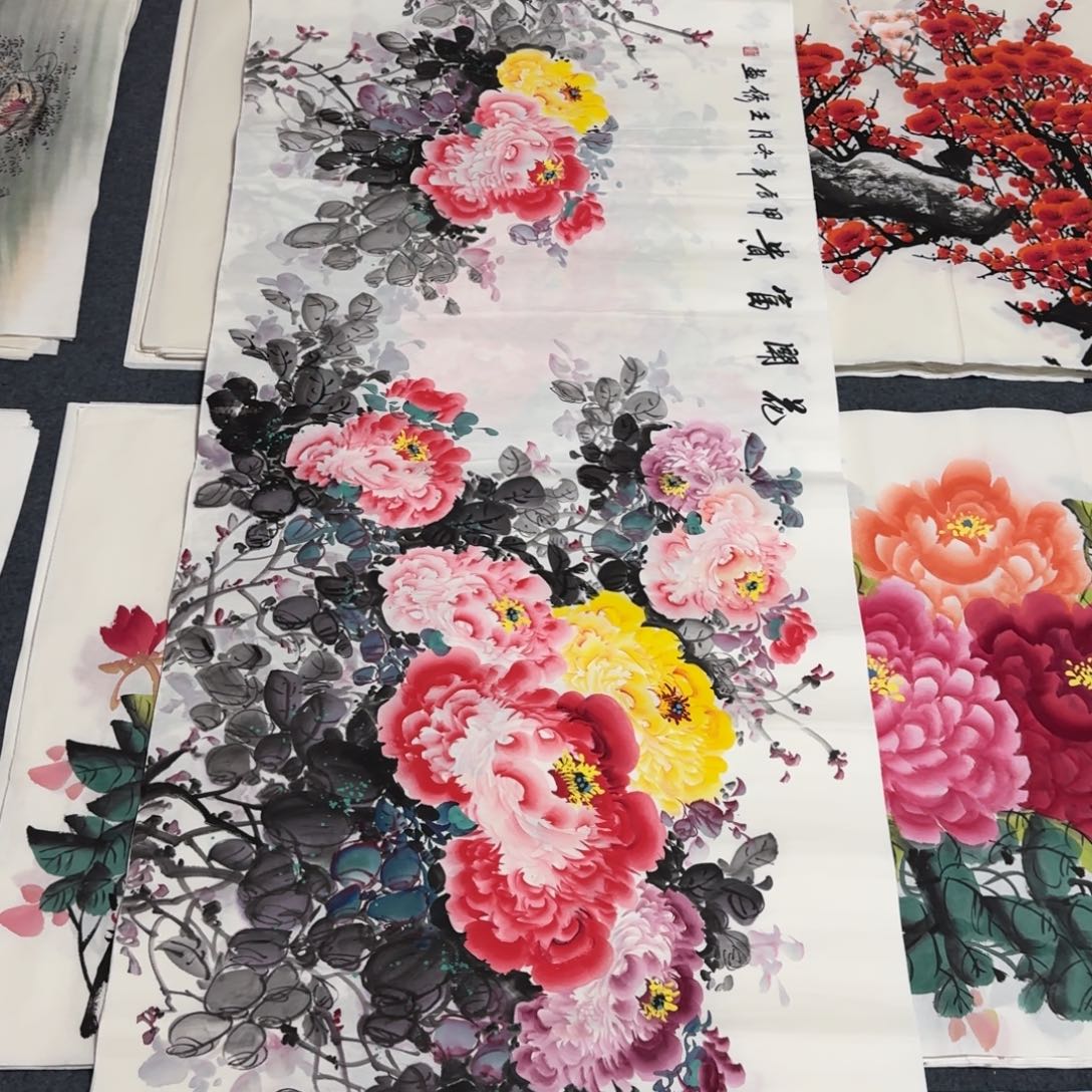 国画晓彤美术馆直播间