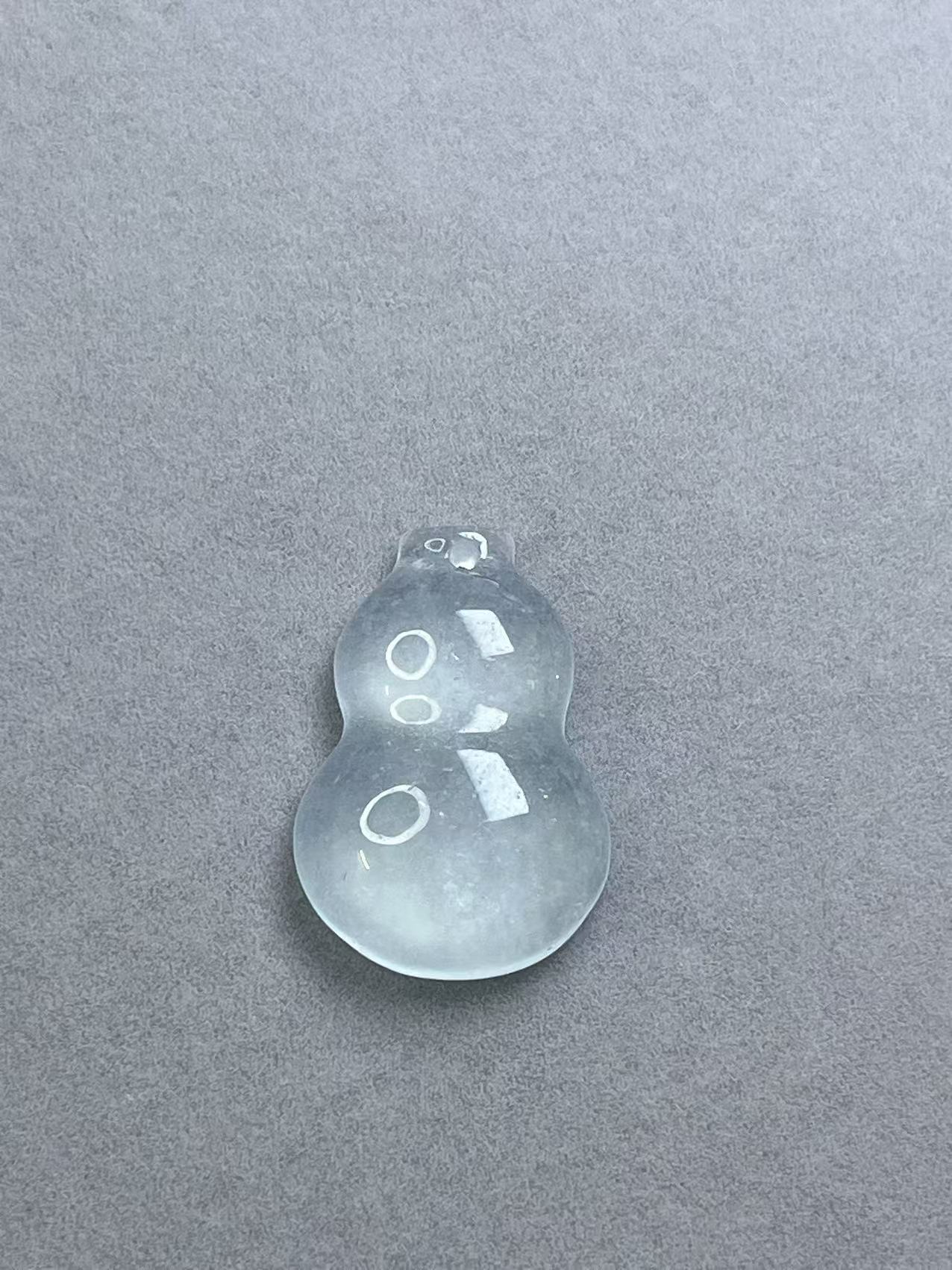 珠光宝气-精选白冰葫芦吊坠精美气质锁骨链多样性发货-HL002白色