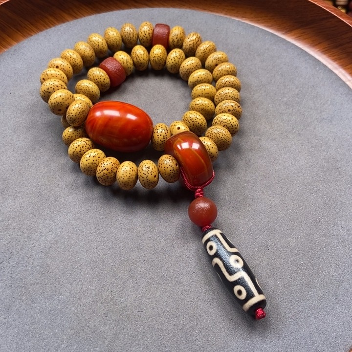 菩提把件未镶嵌星月菩提子