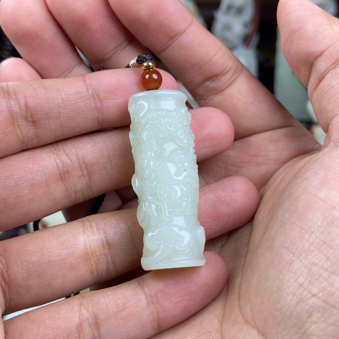 和田玉挂件未镶嵌