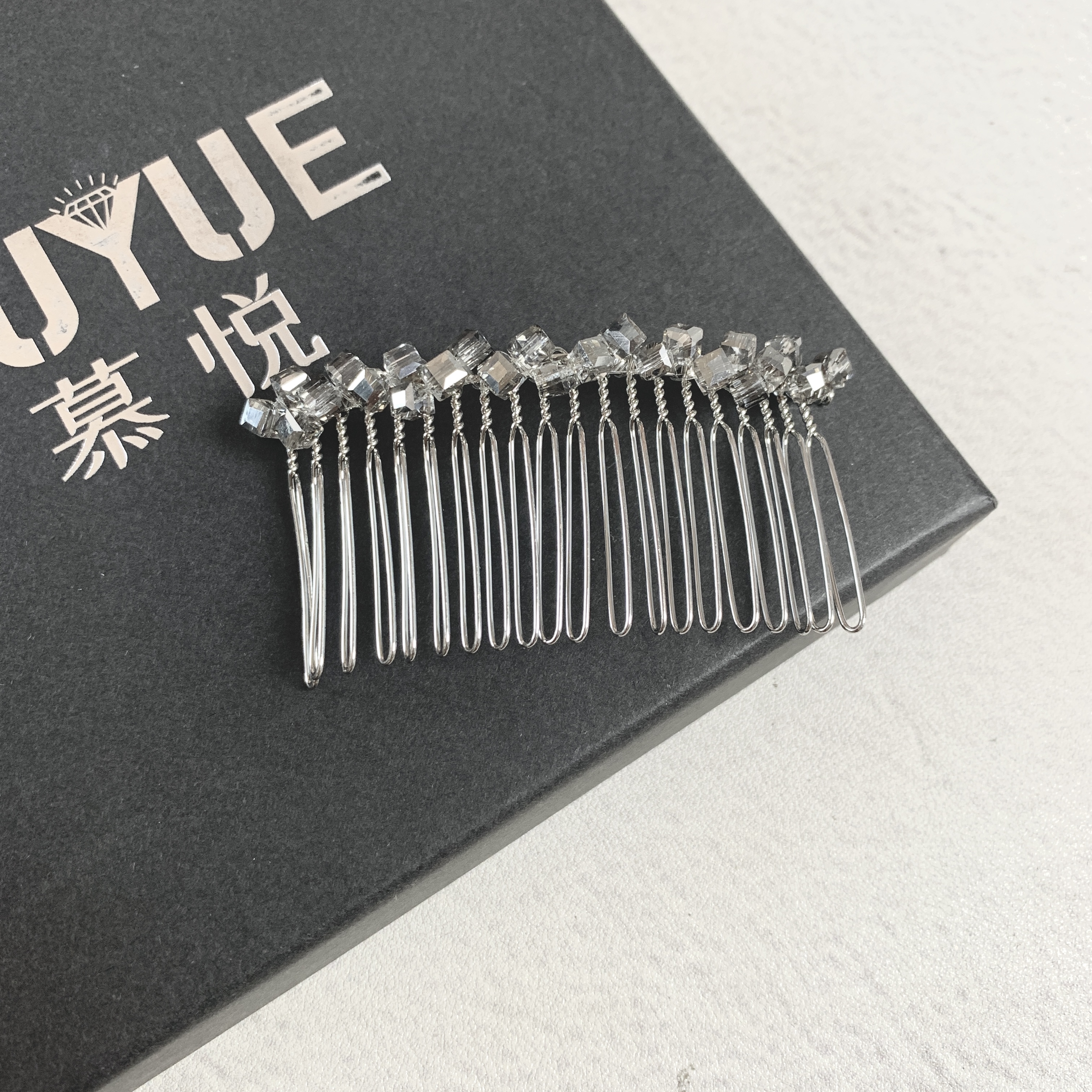 慕悦-【碎发齿梳】新款M226专柜正品7cm碎发梳刘海梳后脑勺梳