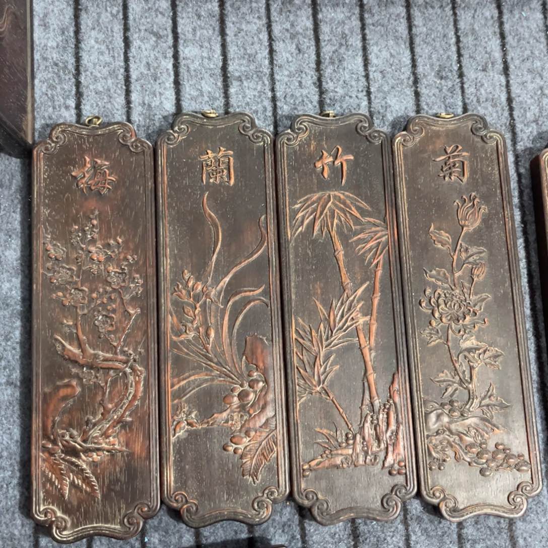木非洲紫檀木雕牌匾挂匾