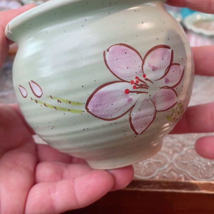 陶瓷瑕疵半手工花盆浮力炸啦