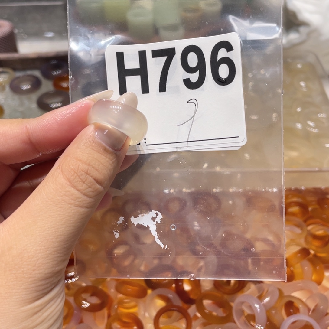 玛瑙/玉髓未镶嵌戒指796