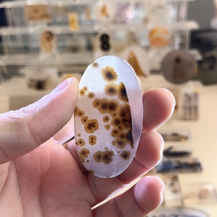 玛瑙/玉髓未镶嵌吊坠(不含链)