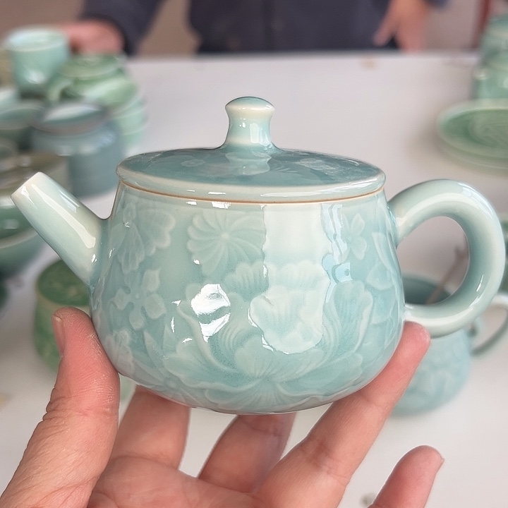 小米茶器龙泉青瓷