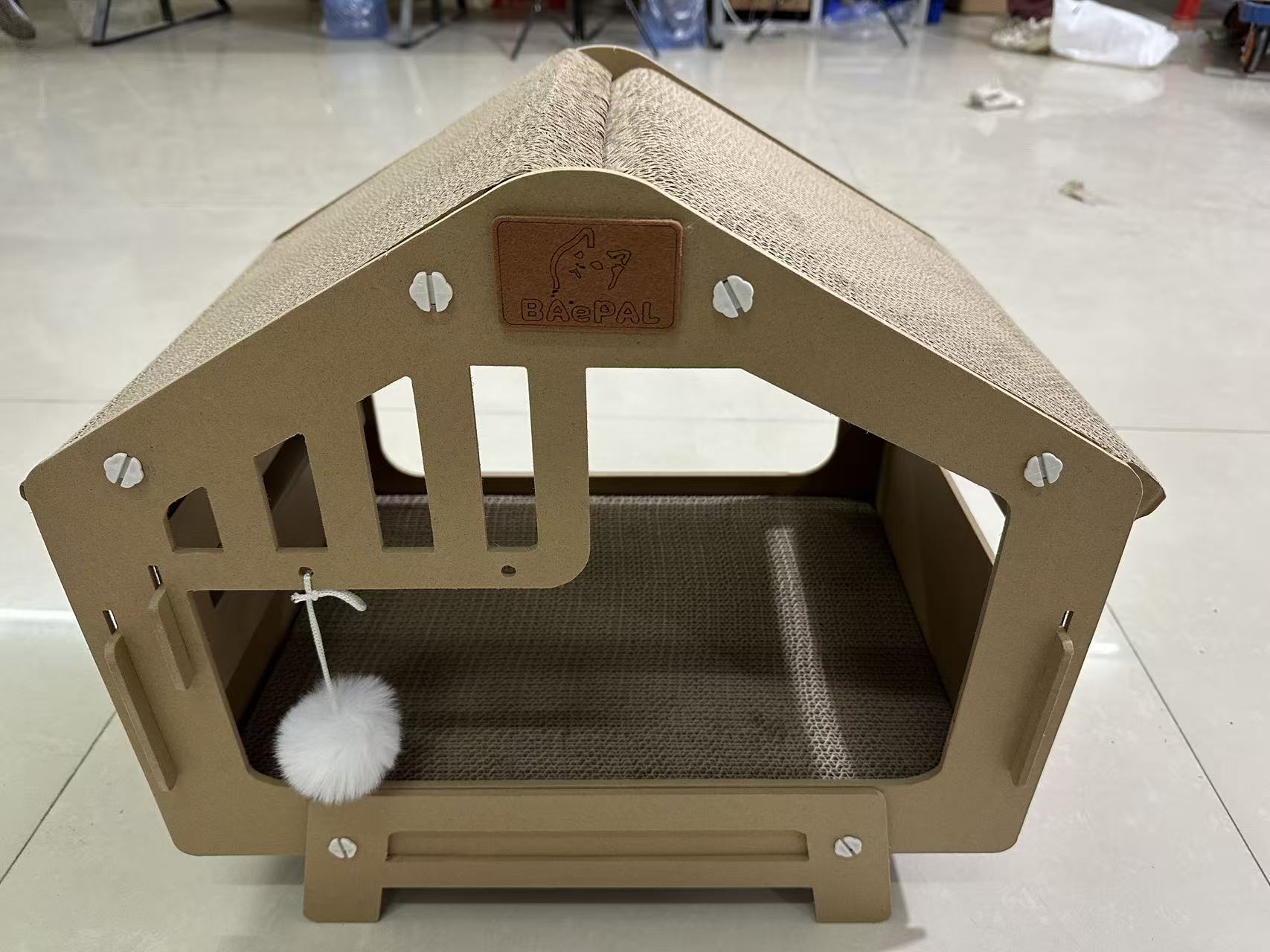 猫咪素板四足猫窝