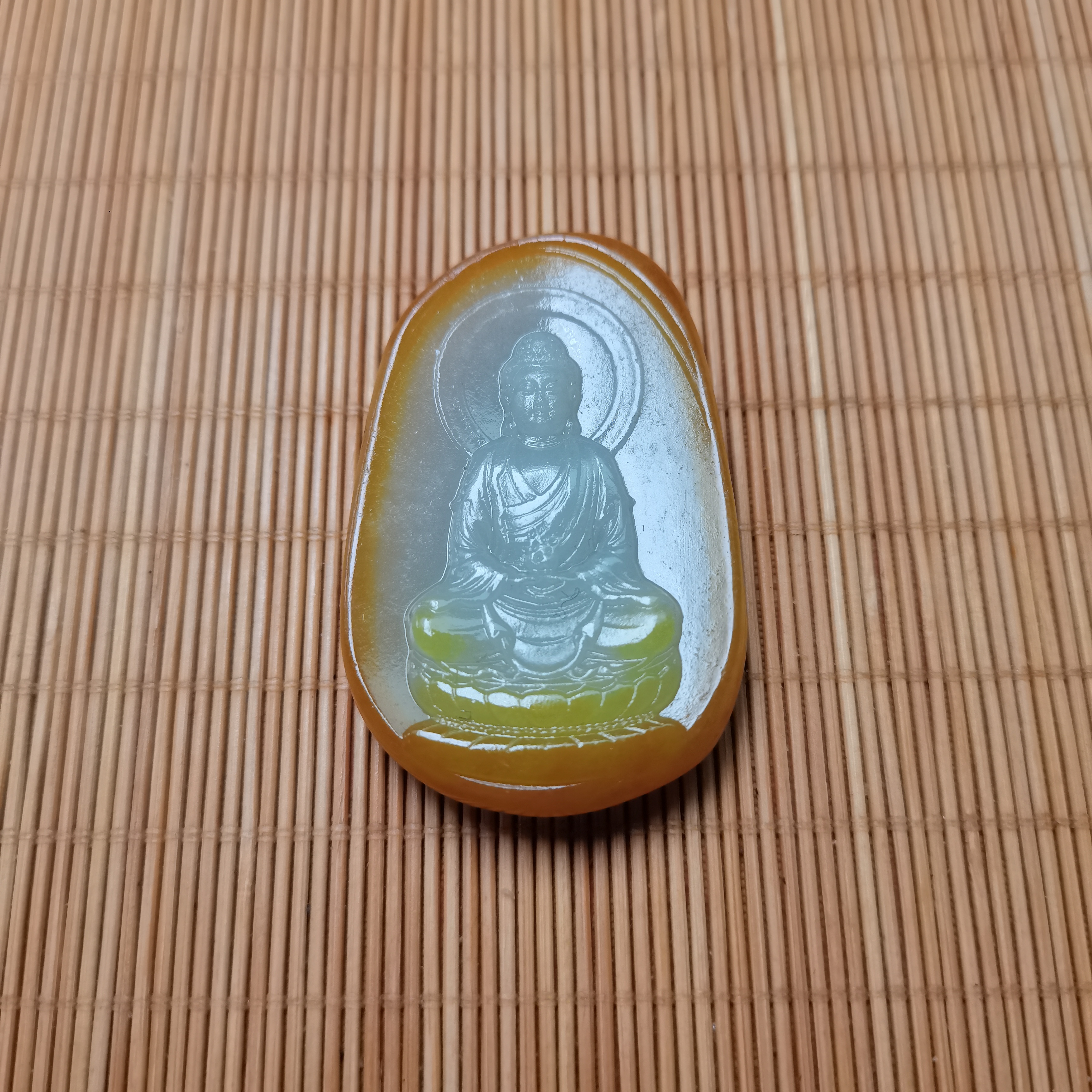 新疆和田玉阿弥陀佛50克