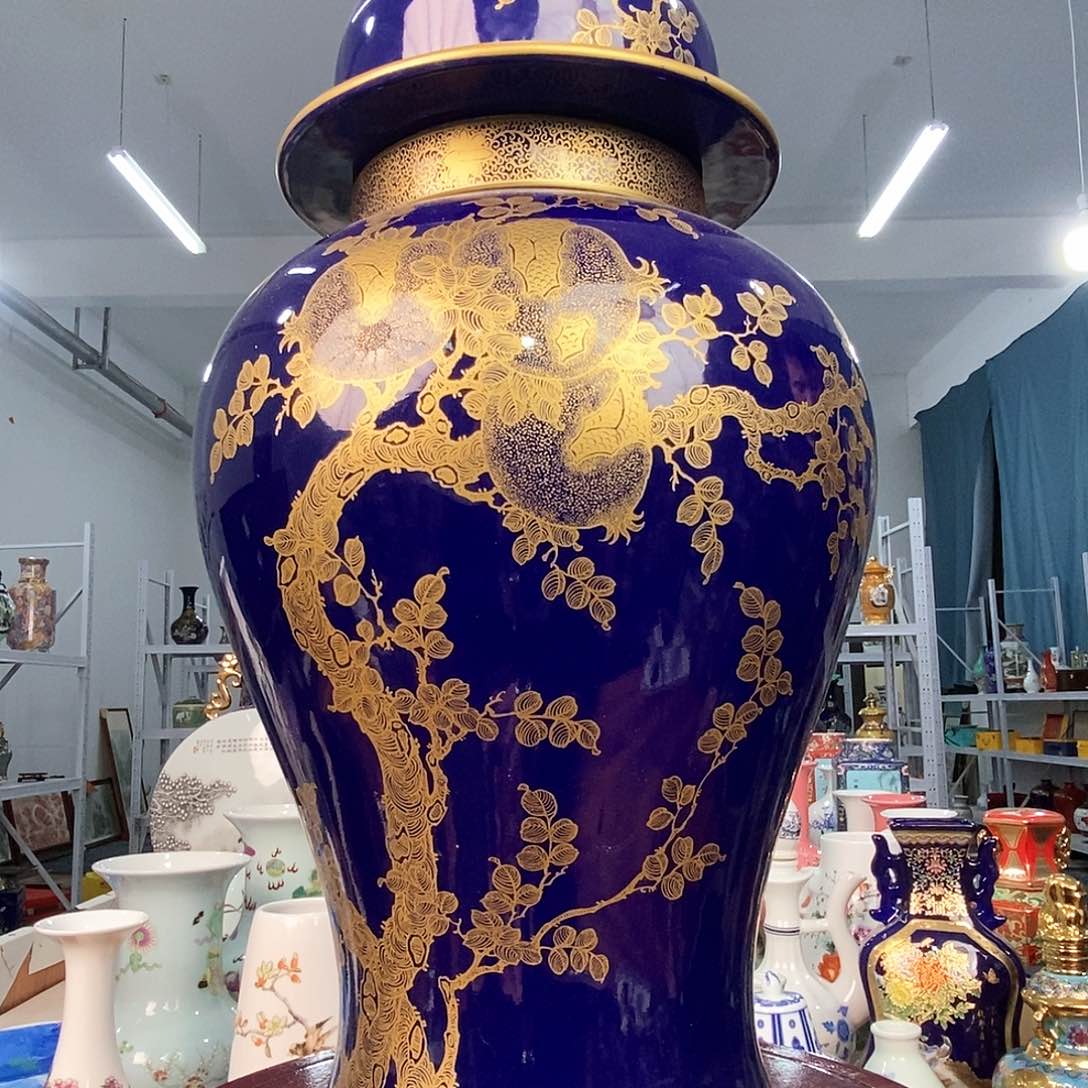 摆件景德镇陶瓷花瓶摆件