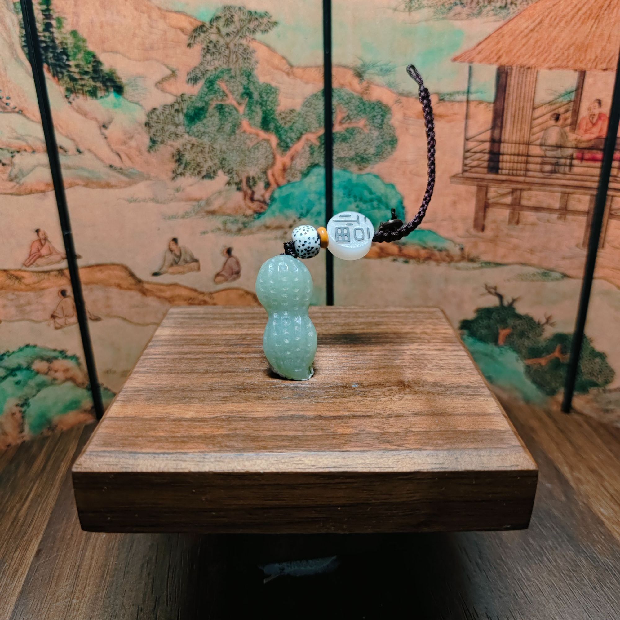 L和田玉好事发生钥匙扣9000