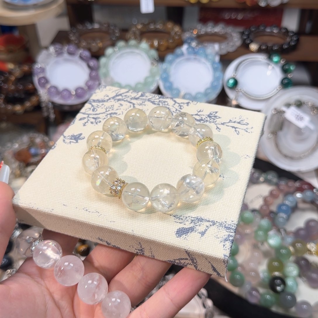 水晶手链未镶嵌设计款