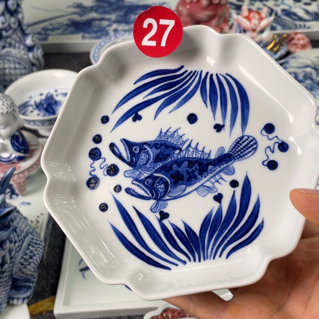 景德镇陶瓷手工手绘