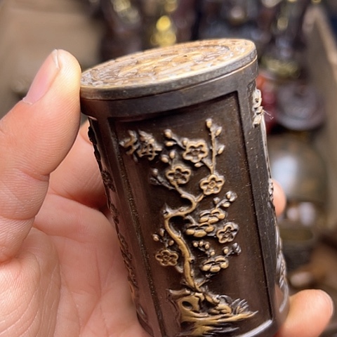 铜制文玩把玩物件