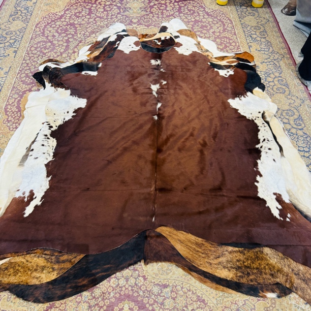 【本尼家】A1 220x200cm专拍牛皮地毯家用轻奢