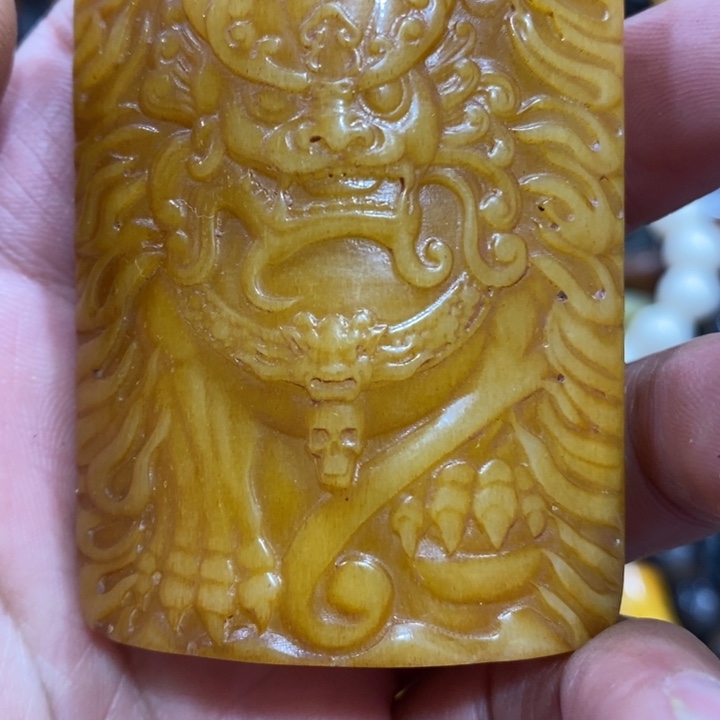 滴血莲花菩提吊坠