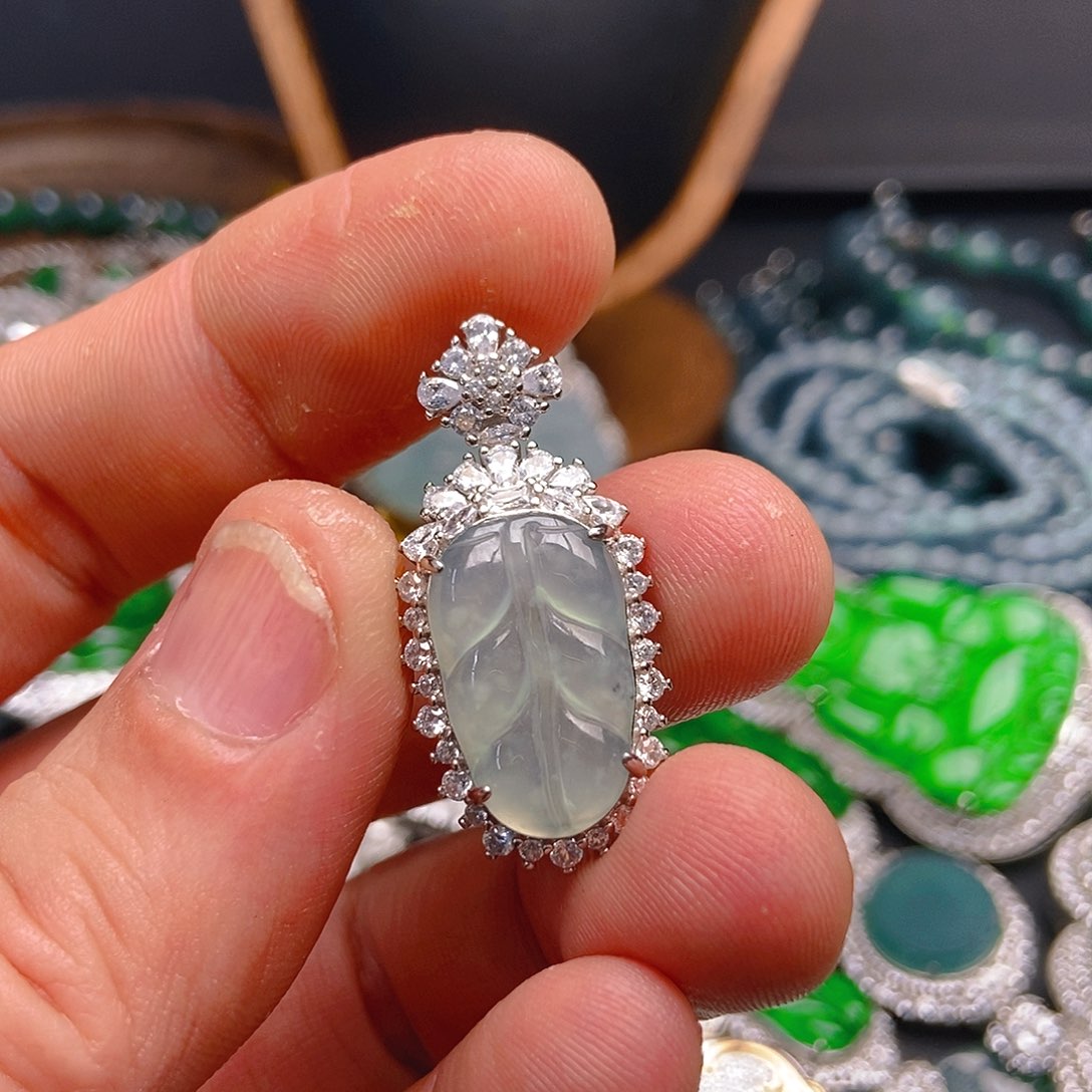 翡翠吊坠(不含链)未镶嵌478吊坠