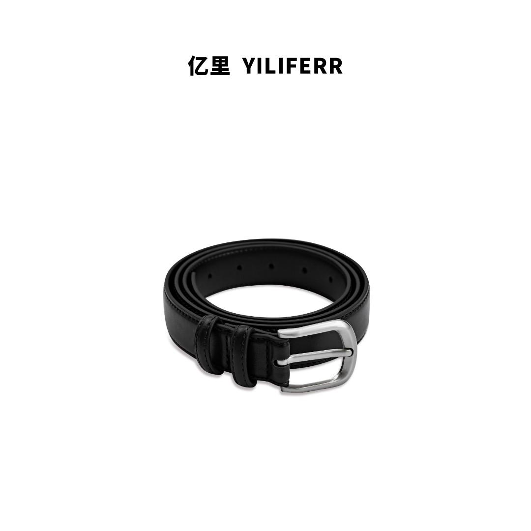 【YILI大码品牌】时尚经典百搭休闲手工真皮腰带 P0013