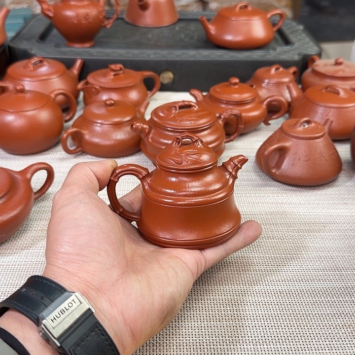 王***路紫砂壶全手工制作竹鼎