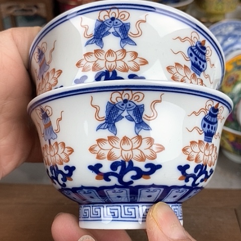 景德镇陶瓷藏式茶碗