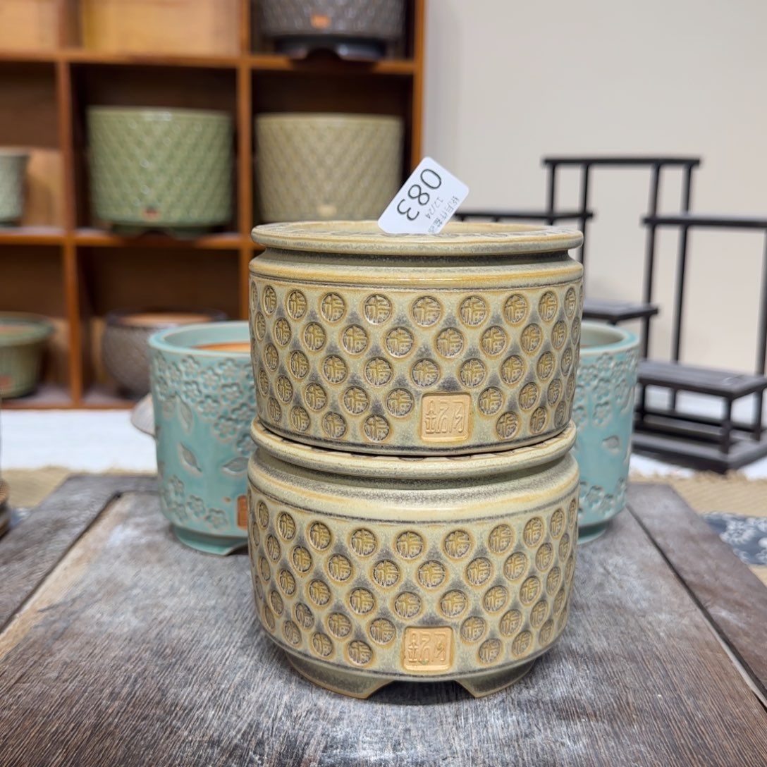 手工花盆 083 内口口径 8.5cm 