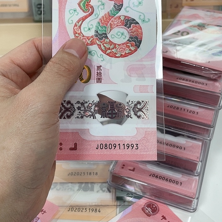 塑料蛇钞-1993———/-/————