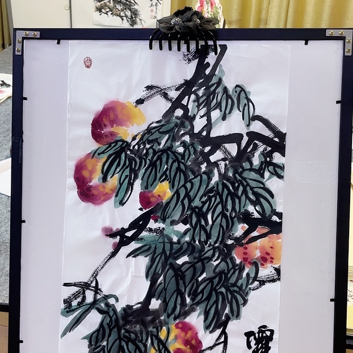 国画张圣敏先生纯手绘作品