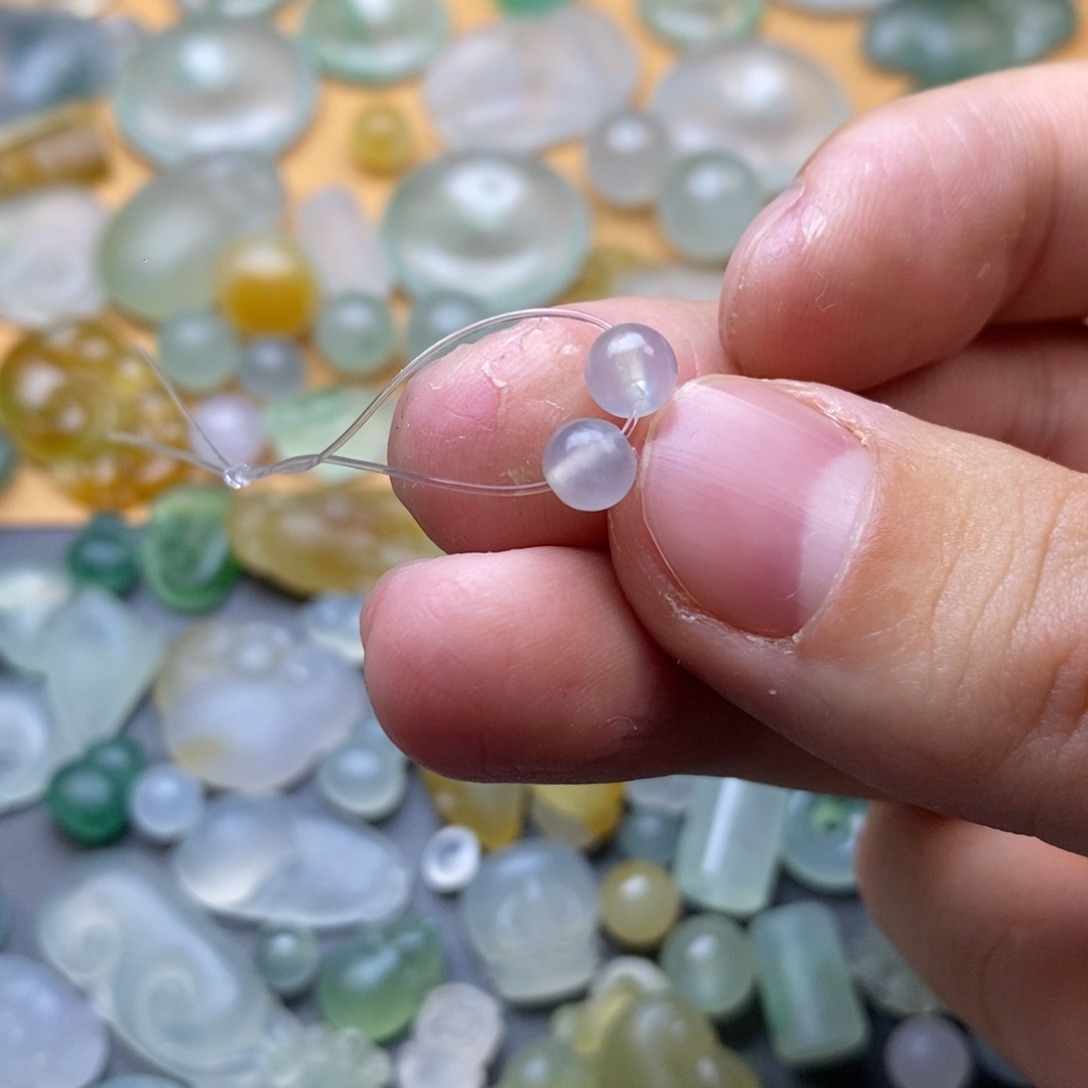 定制翡翠未镶嵌珠子