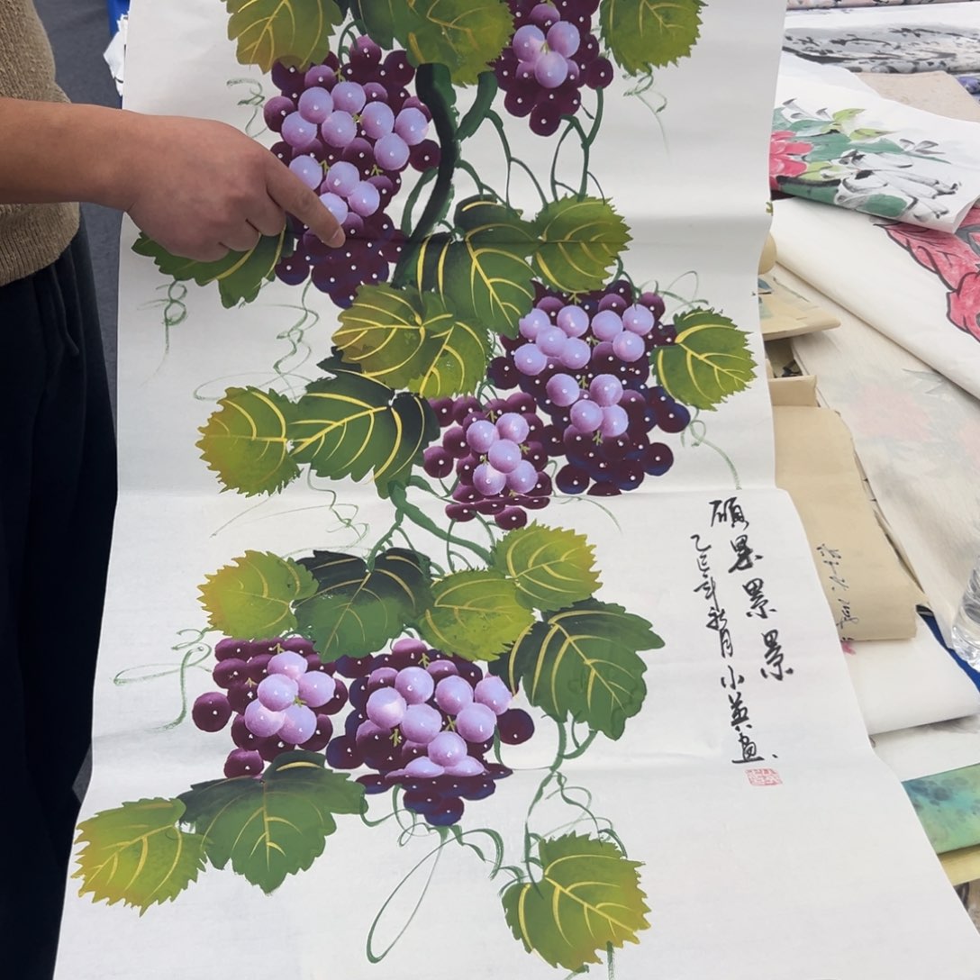 国画国画纯手绘作品