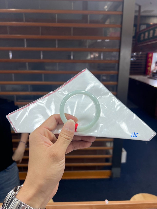 纯天然缅甸a货翡翠手镯15