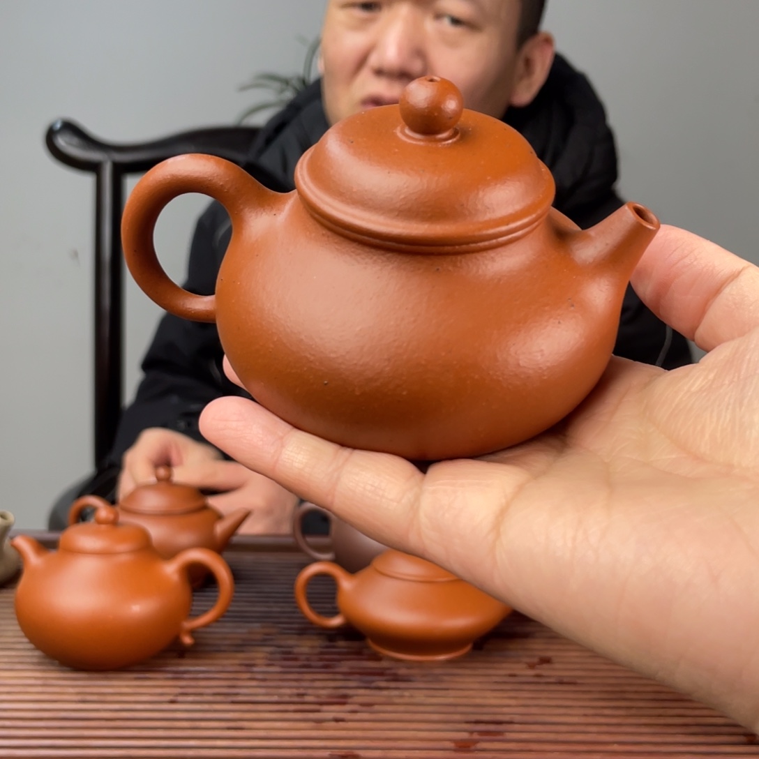 茶壶朱泥老朱泥容天150cc