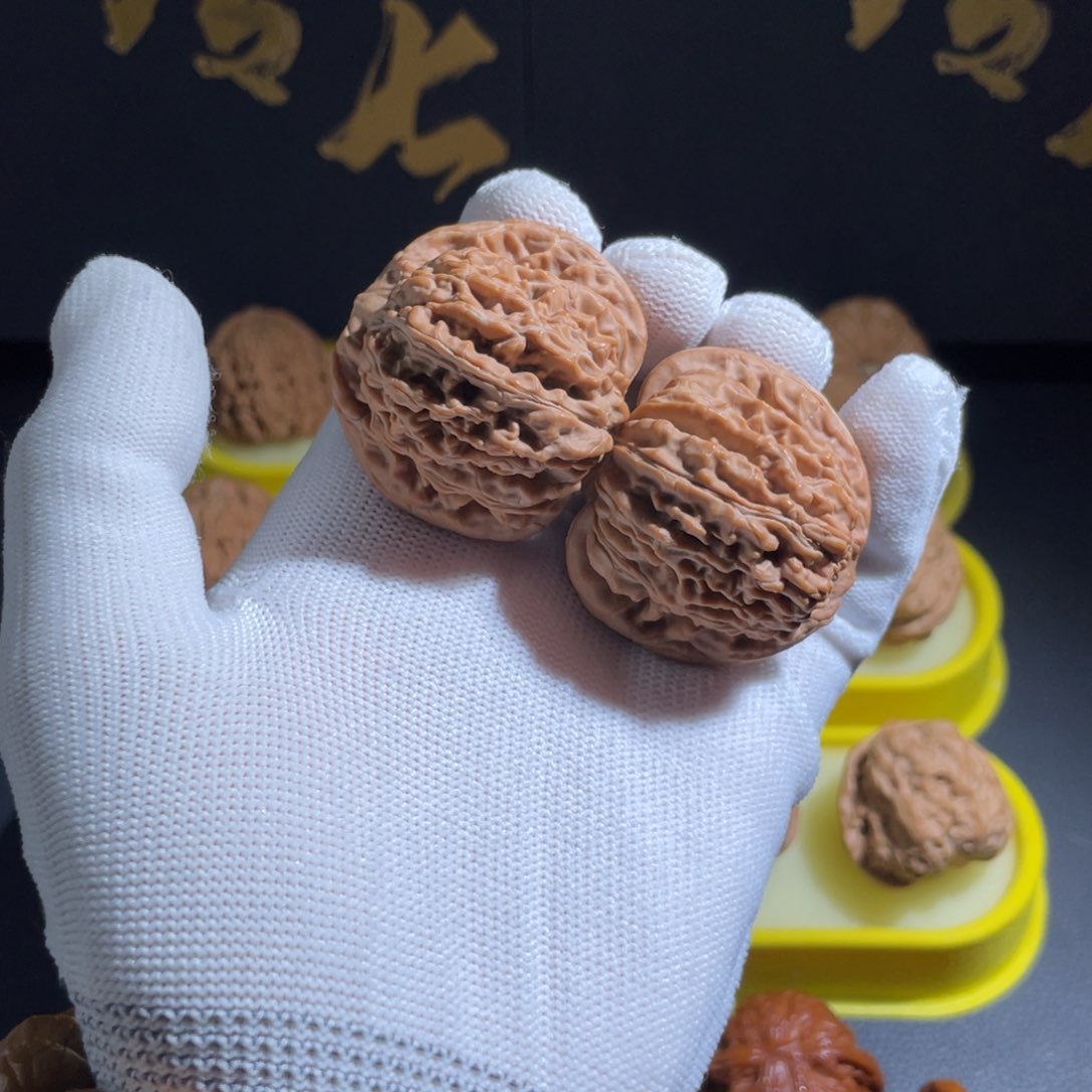 文玩核桃把件14号入门练手全品42四座楼