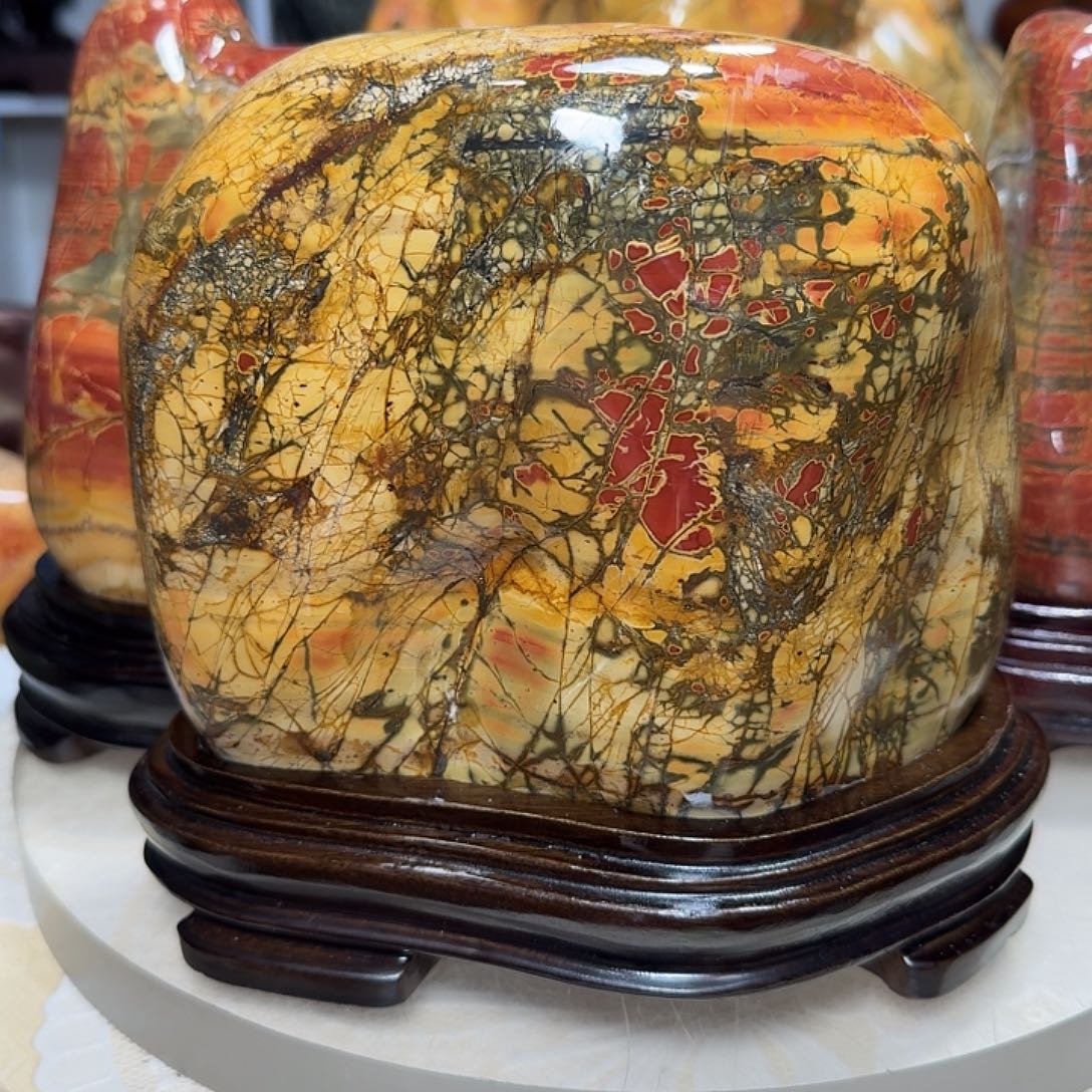 石材乳源彩石摆件