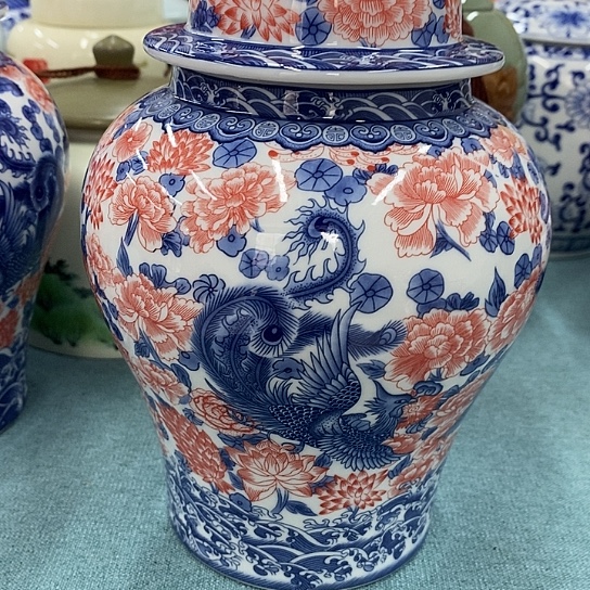 盖子款陶瓷陶瓷茶叶罐密封罐