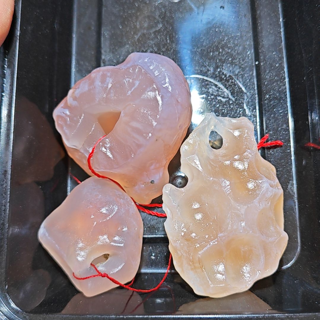 雲***韵石材戈壁石手把件摆件