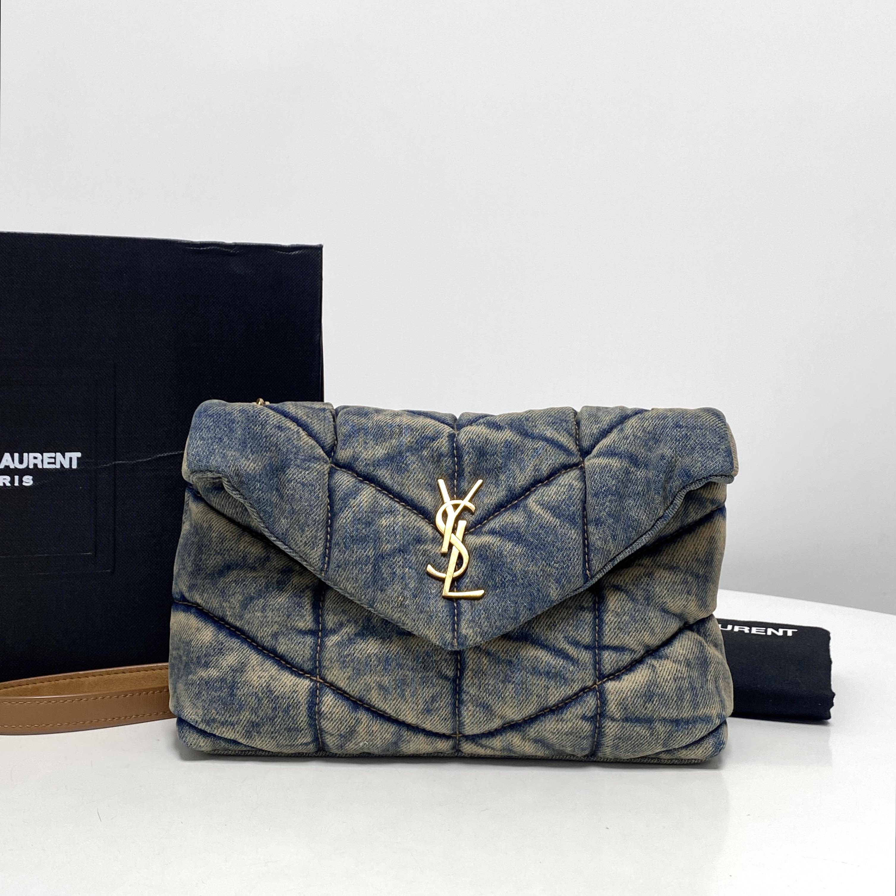 胖虎佳佳/圣罗兰/95新/公价0/箱包/斜挎包/312503020073