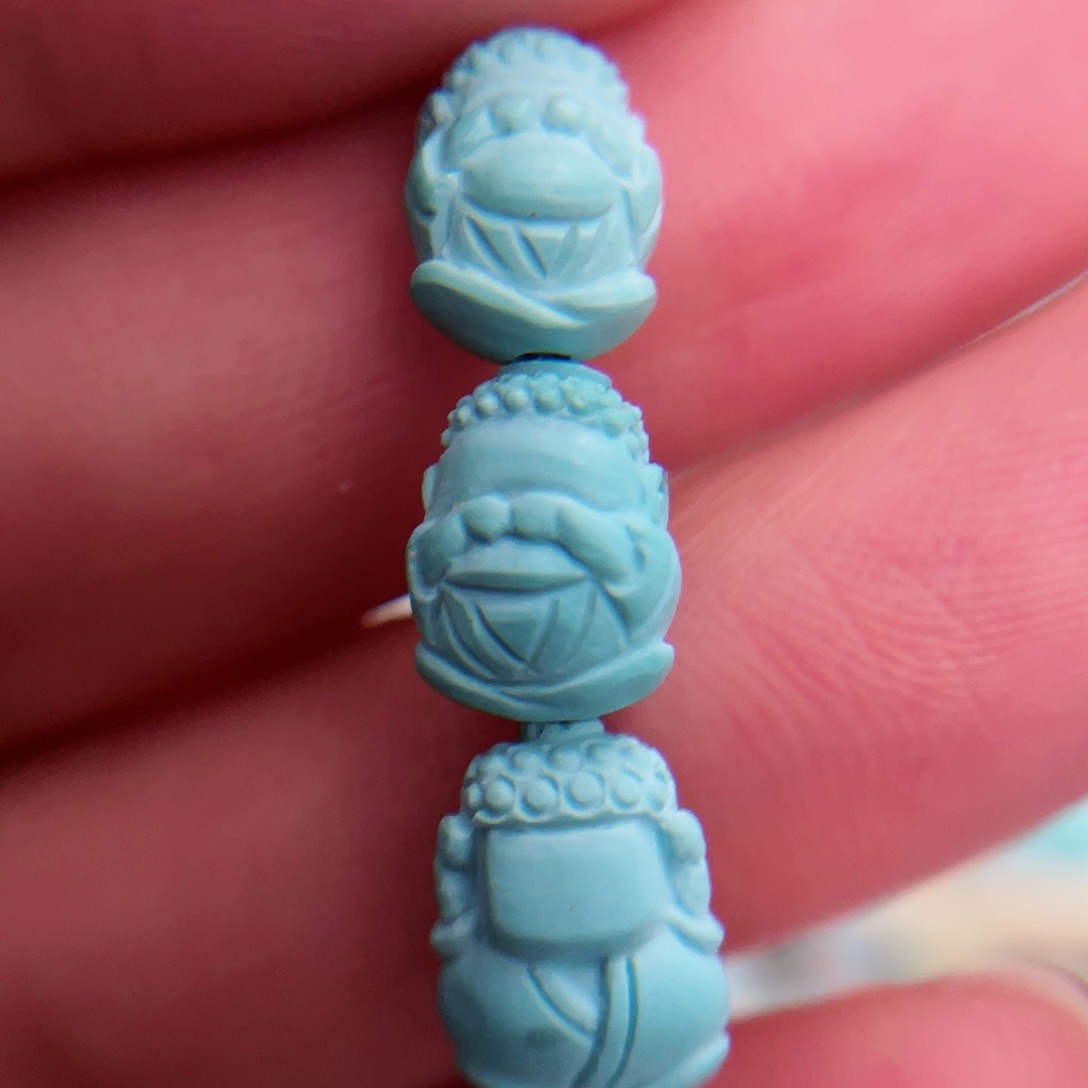 绿松石配饰未镶嵌