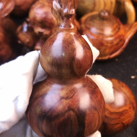 黄花梨/降香黄檀手串/手链人***场葫芦