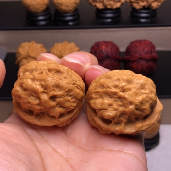 文玩核桃把件降龙疙瘩包2