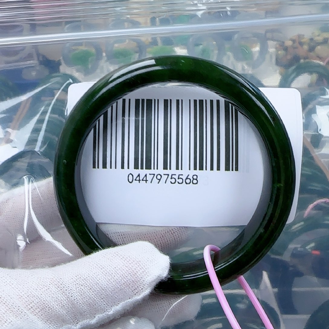 和田玉（碧玉）手镯未镶嵌62