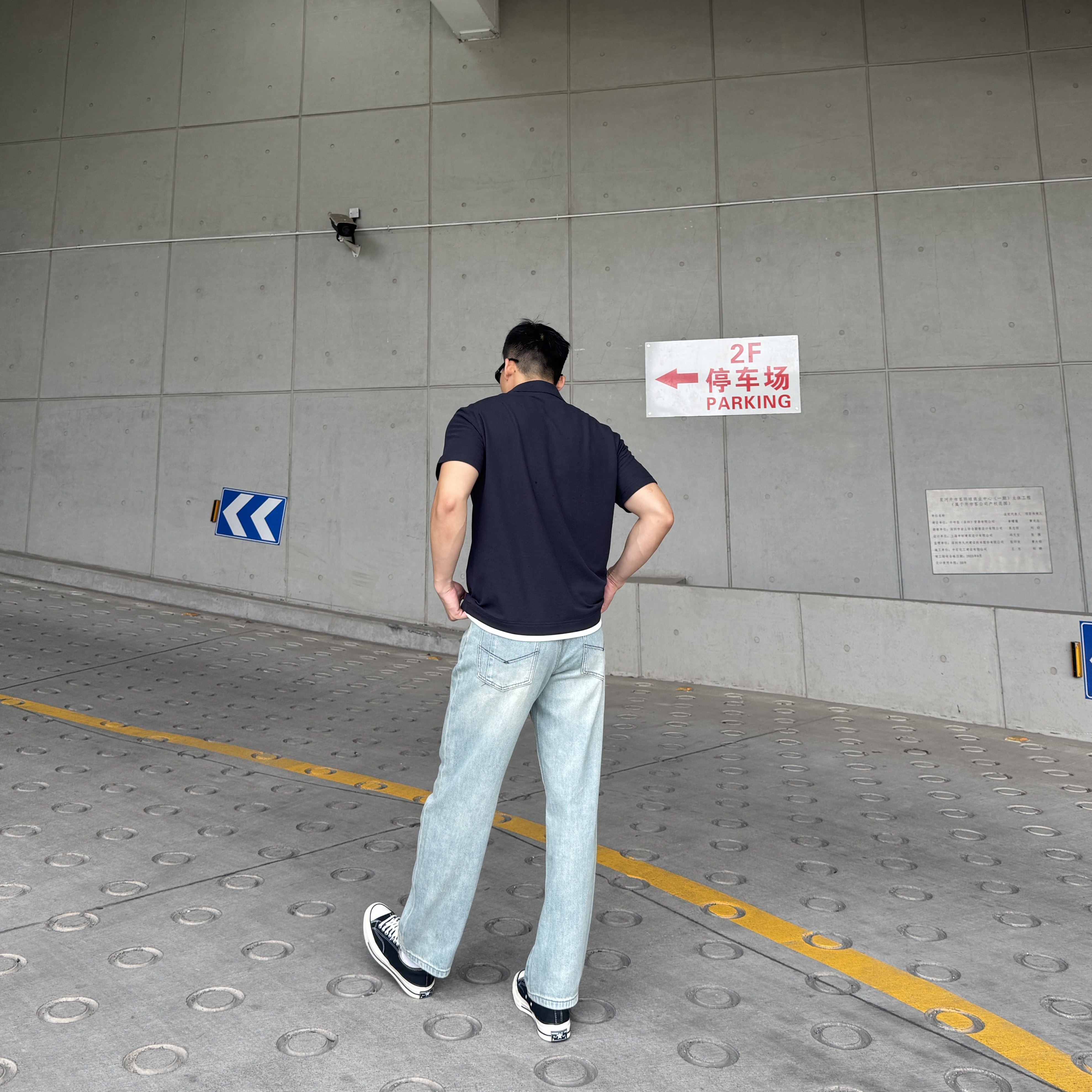 洗水牛仔裤裤子夏季时尚百搭休闲直筒裤