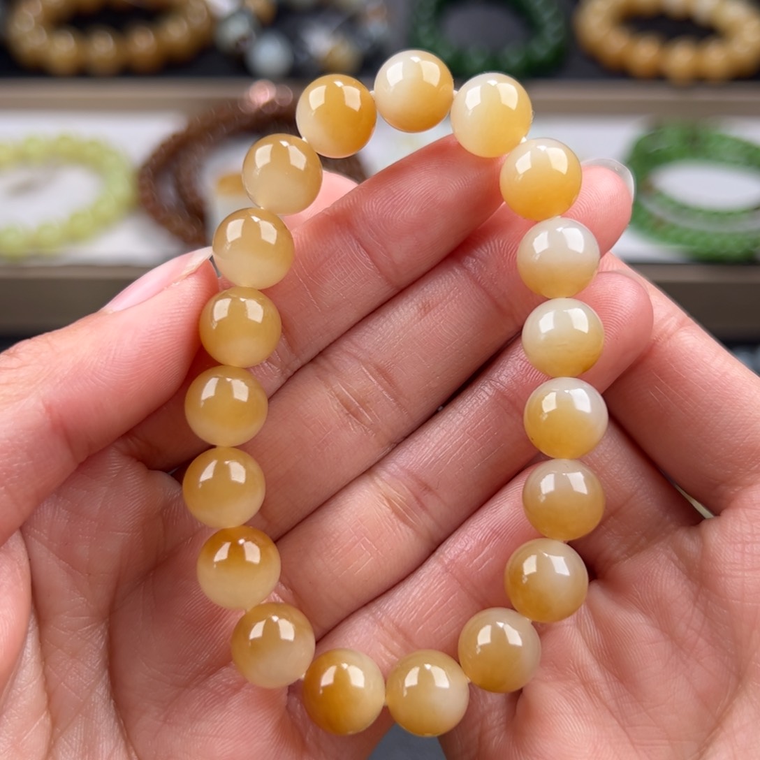 和田玉手链未镶嵌