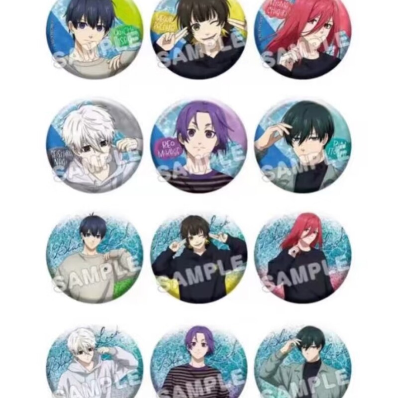 【龙龙日谷】蓝色监狱－水族馆吧唧 盲盒