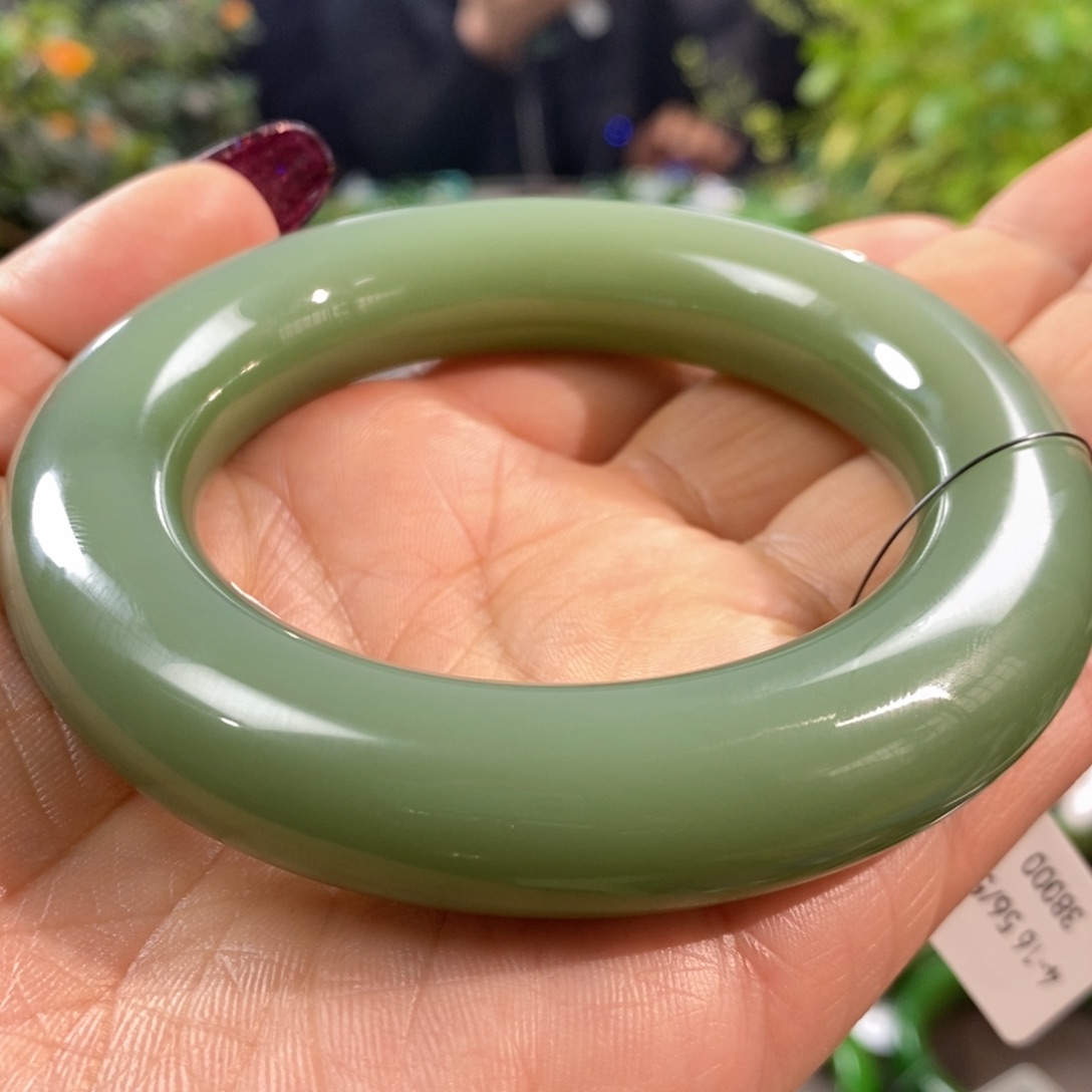 和田玉（碧玉）手镯未镶嵌