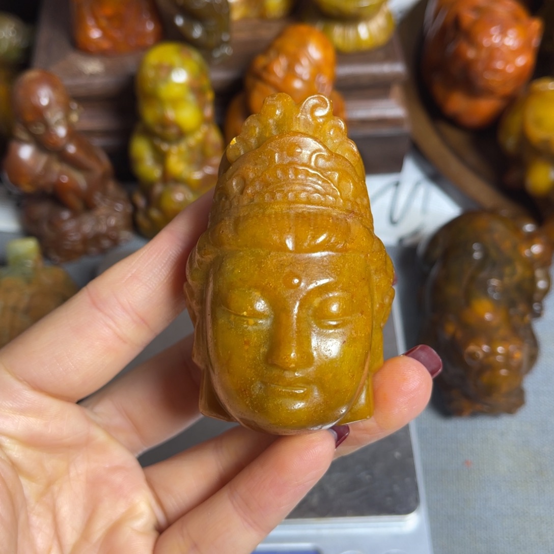 蛇纹石玉合金颈饰